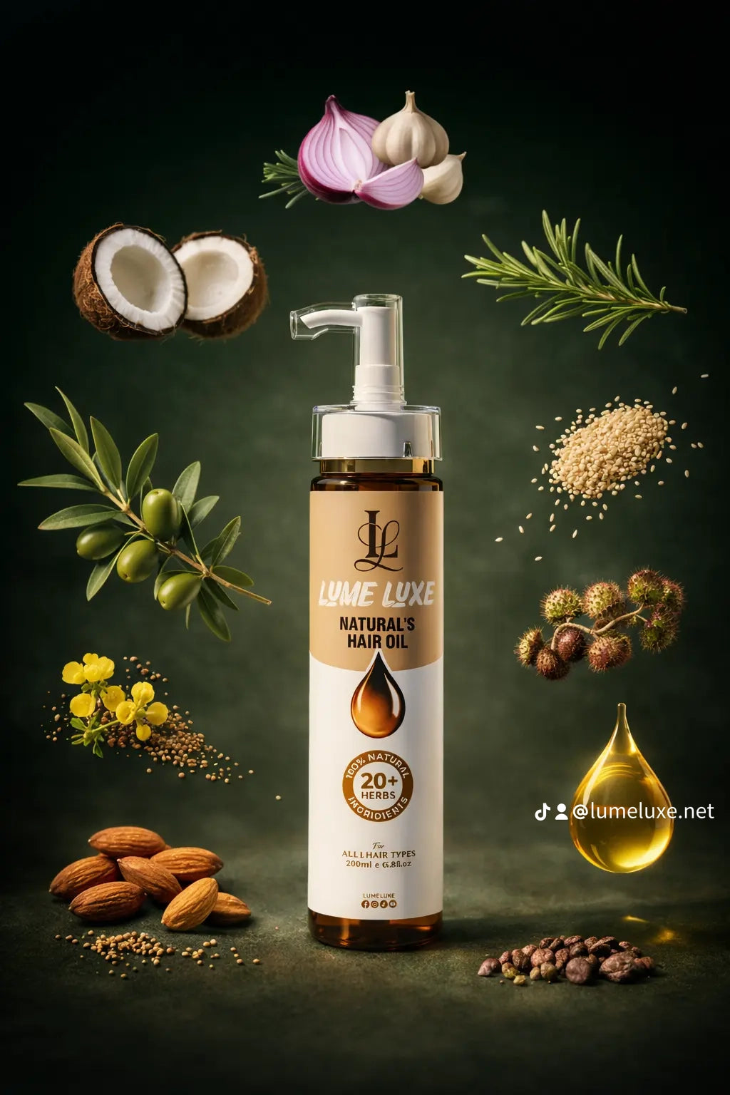 Lumeluxe Herbal Glow Oil