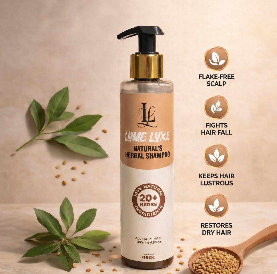 Lumeluxe Herbal Shampoo