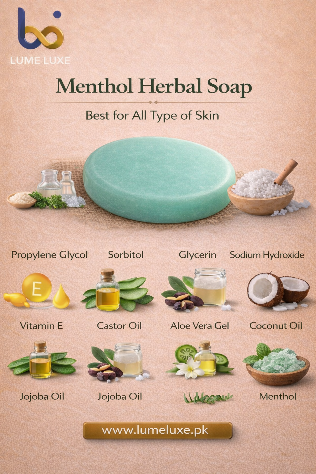Menthol Herbal Soap