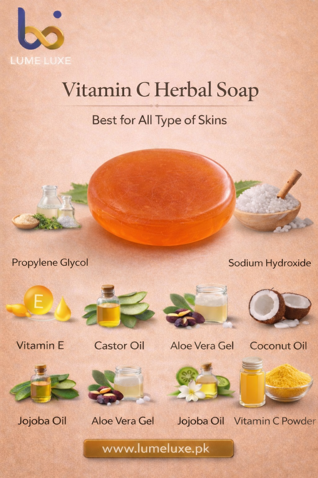 Vitamin C Herbal Soap