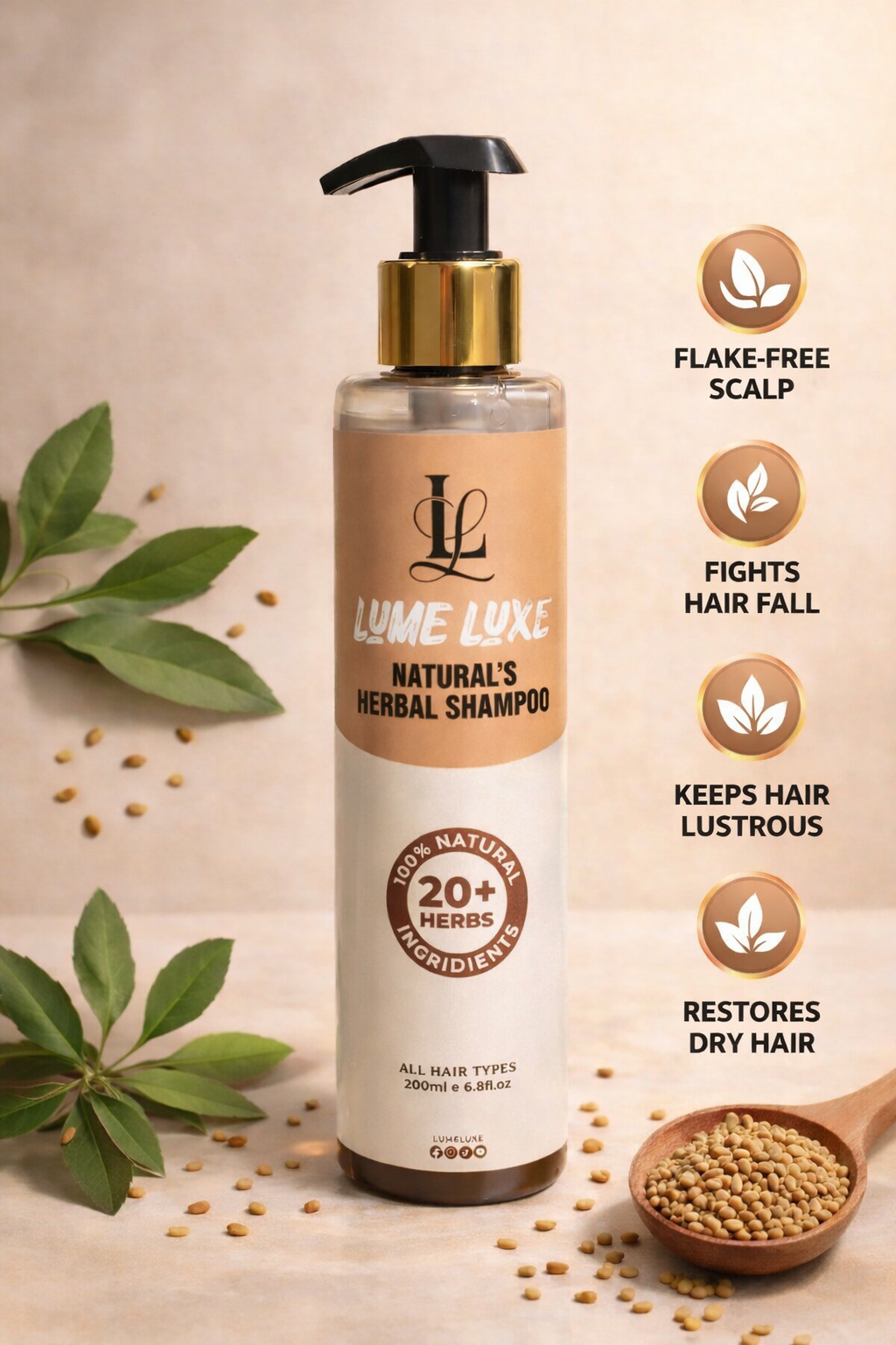 Lumeluxe Herbal Glow Oil